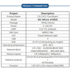 SIMCOM A7682E Core Board Development Kit LTE CAT1 Module 4G 2G Voice GSM/GPRS Without GNSS for Europe/Middle East/Africa