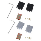 462E USB Male Housing Metal With Gold Plated Screws Suitable For Data Cable Fast Charging 4 Pin Male Connector Plug Socket