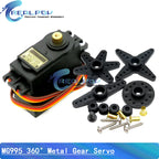 MG945 MG946R MG995 MG996R Metal Gear Servmotor High Speed Analog Servo Motor for Model Airplane RC Car Boat Arduino Robot