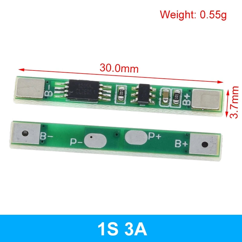 1/3PCS 1S 2S 3S 4S 3A 20A 30A Li-ion Lithium Battery 18650 Charger PCB BMS Protection Board For Drill Motor Lipo Cell Module