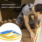 5V Motion Sensor Nigth Light COB Led Strip USB Battery Power 3mm 5mm 8mm PCB 320 LEDs Flex Lamp for Under Cabinet Kitchen Stairs