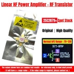 Original TOSHIBA 2SC2879 RF Transistor HF Power Amplifier Radio Kit 2SC2879A/C 250W 30mhz SSB Linear NPN MOSFET VHF Module TO-59