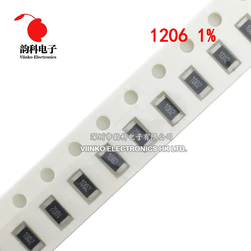 5000pcs 1% 1206 SMD resistor 0R ~ 10M 1/4W 0 0.1 1 10 100 150 220 330 ohm 1K 2.2K 4.7K 10K 100K 1R 10R 100R 150R 220R 330R 1M