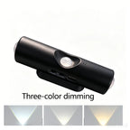 Smart RGB Double-head Wall Light Motion Sensor Magnetic Night Light Rechargeable Spotlight for Bedroom Closet Garden Room Decor