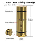 9mm/12GA/38SPL/223Rem/45ACP/357SIG/380ACP/Cal. 6.5mm/Cal44mag Dry Fire Laser Trainer - Hunting Accessories, Training Shooting