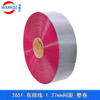 1Meter Gray Flat Ribbon Cable 1.27mm Pitch FC Data Wire Line 6/8/10/12/14/20/24/26/30/34P 40P 50 60 64P AWG28 300V For DIY