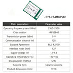 E73-2G4M08S1C/CX  E73-2G4M08S1E/EX E83-2G4M03S EBYTE E73 Series Wireless BLE Module BLE4.0/5.1/5.1 nRF52840 nRF52833 nRF5340