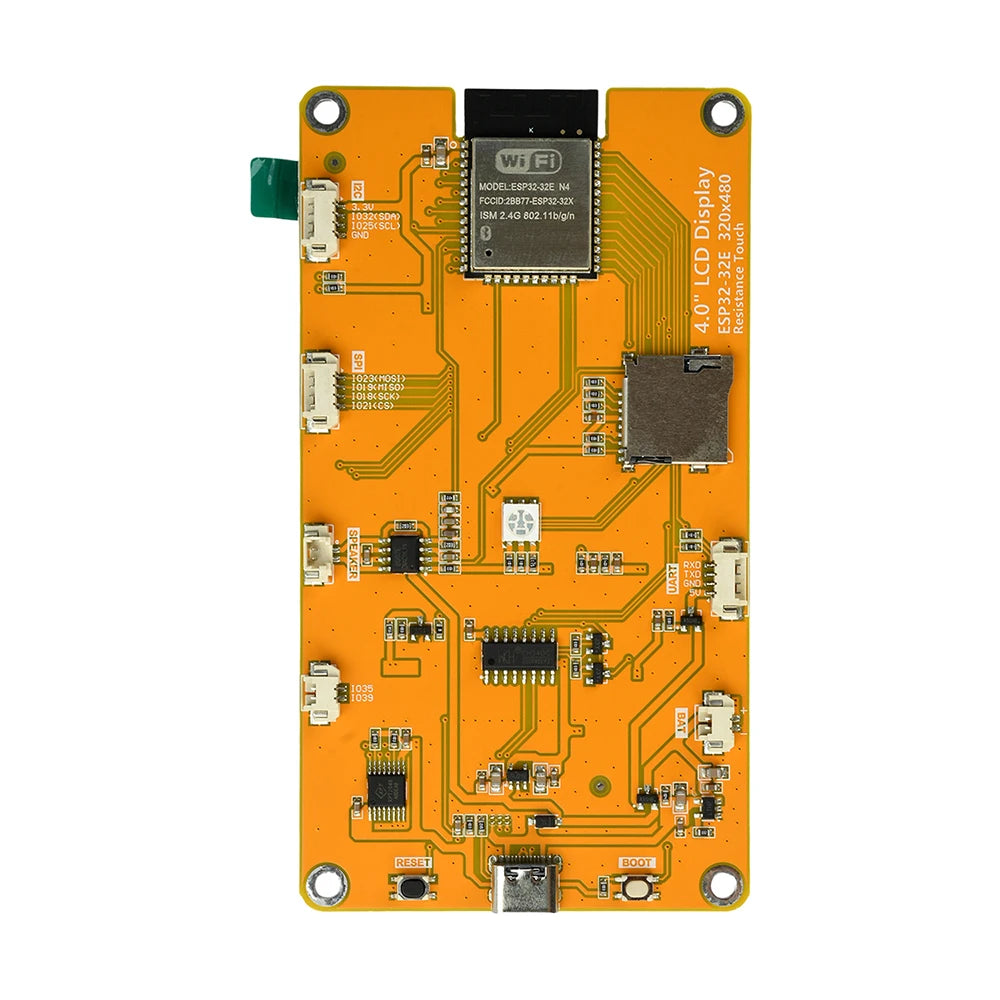 4.0-inch ESP32 WiFi Bluetooth Development Board Touchscreen ST7796S Driver 320*480 Smart Display Module Onboard ESP32-32E Module