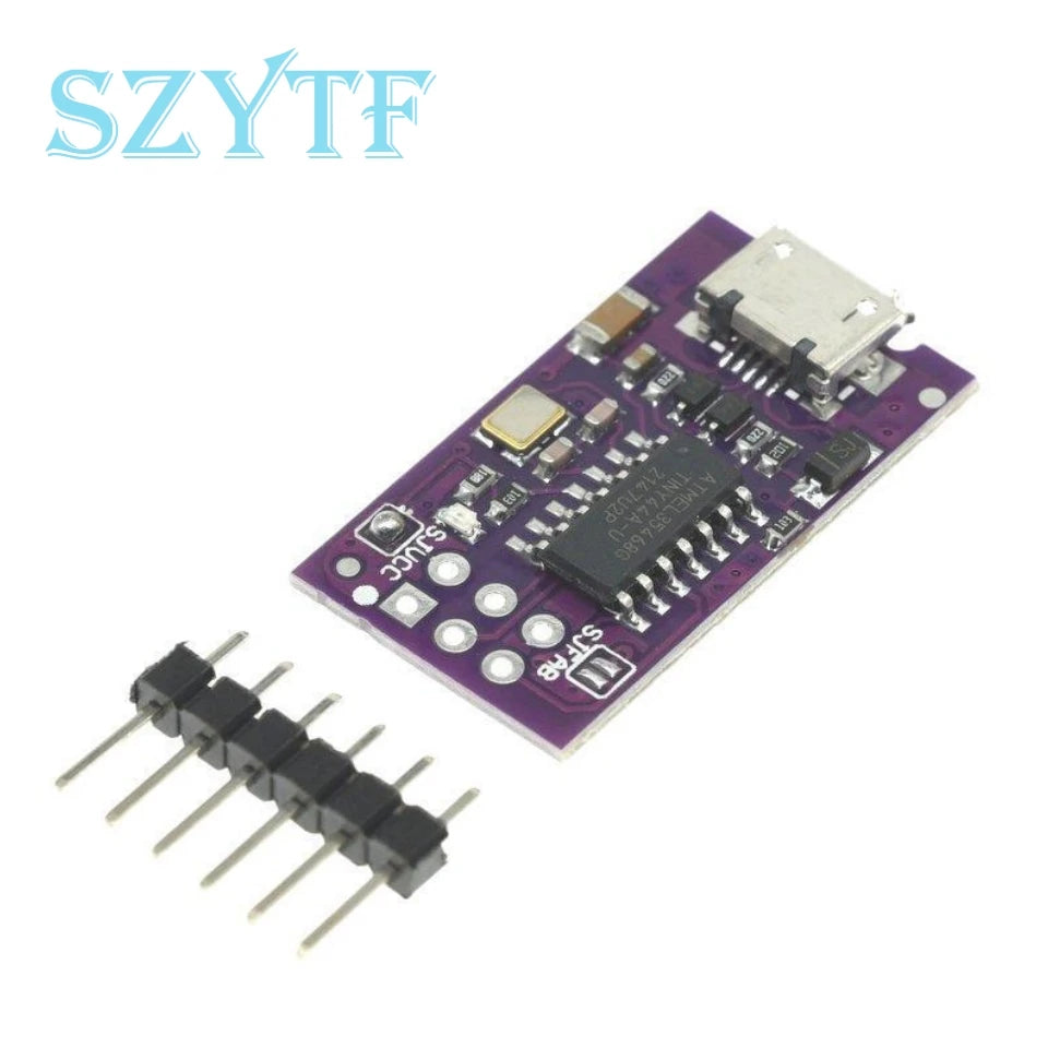 5V Micro ATTINY44 USB Tiny AVR ISP ATTiny45 ATTiny85 USBTinyISP Programmer Module For Arduino IDE Bootloader ISP Microcontroller