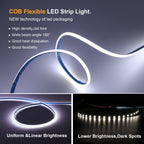 DC 5V USB COB Strip 3MM 5MM 8MM White/Pink/Red/White/Yellow/Ice Blue/Green Flexible Ribbon Rope Home Decor TV Backlight