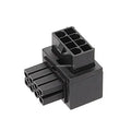 Mainboard CPU 8Pin Female to Male Power Connector Adapter 8Pin 90Degree Steering Dropship