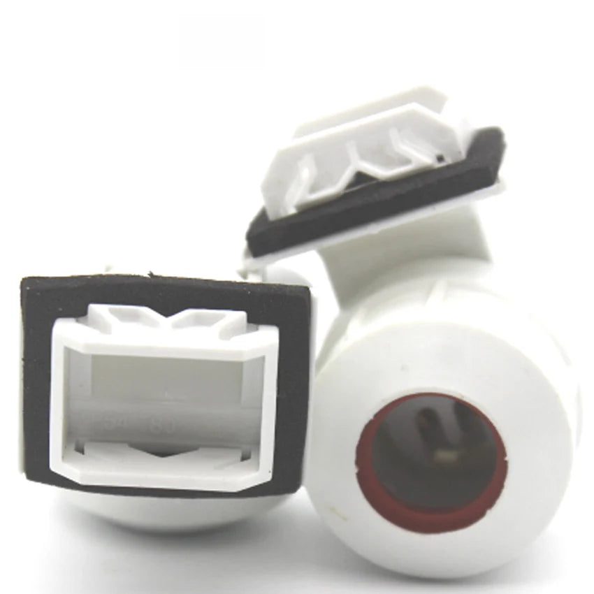 2pcs Waterproof T5 T8 Dustproof G13 G5 CFL Grille Fluorescent LED Tube Lampholder Screw Bracket Aquarium Fish Tank Light Socket