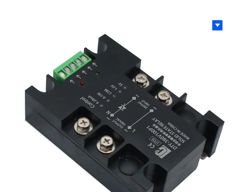 LCTC Voltage Regulator Relay 220V 380V Voltage Stabilizer Module Power Barrier Controller Enhanced Single Phase AC 10A-200A DTY