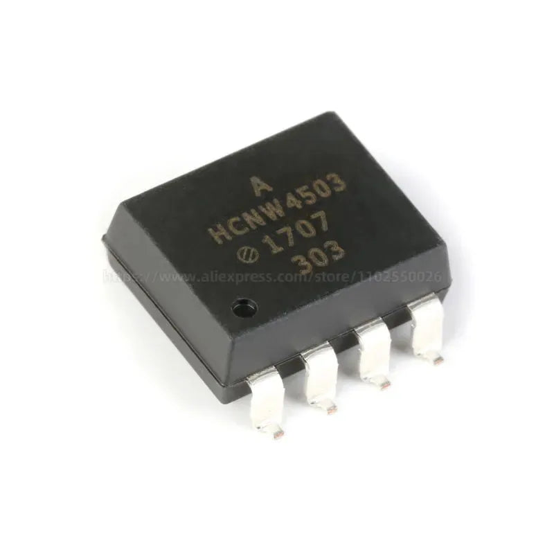 10PCS HCNW4562 HCNW4503 HCNW137 HCNW139 HCNW2601 HCNW2611 HCNW3120 HCNW4502 HCNW4504 4506 -500E SMD High Speed Optocouplers IC