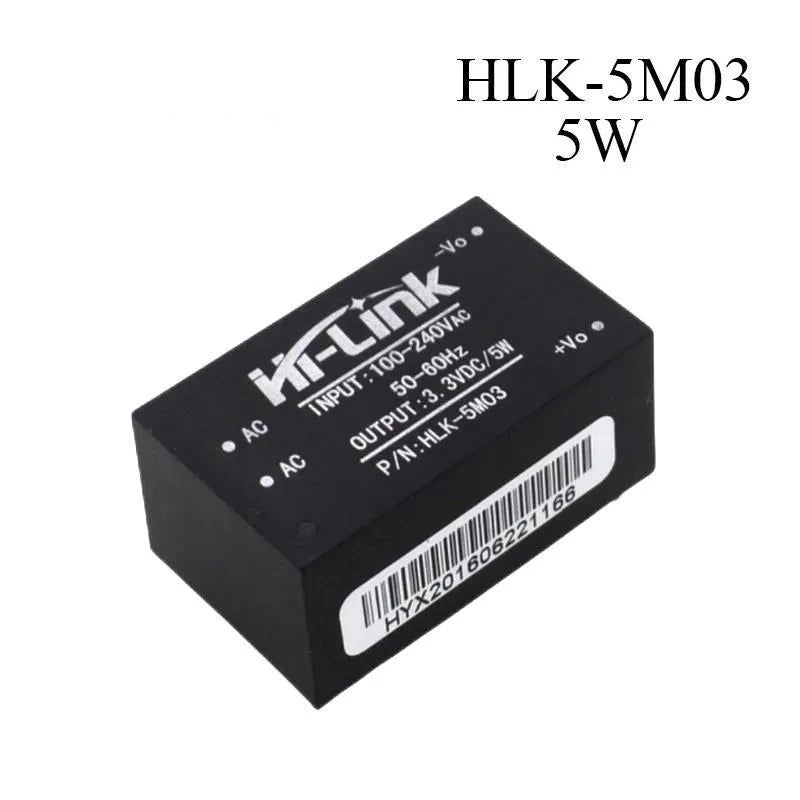 LAUBEI HLK-5M03/09/12/24 HLK-PM03/09/0612/24 AC-DC 3W 5W 5V/3.3V/12V/24V Intelligent Switch Step Down Buck Power Supply Module