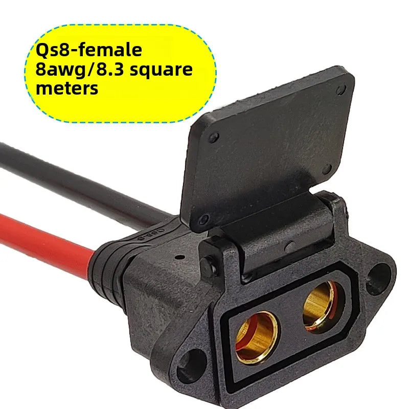QS8-S Power Charging Plug XT90 Male Female Diamond Shell XT90S Anti-fire Electric Vehicle Lithium Battery Modification Interface