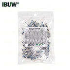 0201 0402 0603 0805 1206 1% 5% SMD Resistor Assorted Kit 1R-1M 10K 100K 1K 100R Resistance Set DIY