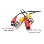 AHD CCTV Camera Video Cable BNC+DC 2 in 1 Video Power Analog Cameras Wires for 2MP 5MP 8MP AHD/TVI/CVI/CVBS Analog DVR System