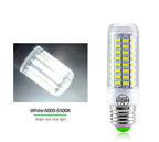 E27 LED Lamp E14 LED SMD 5730 220V Corn Light Bulbs 24 36 56 72LEDs Lamparas LED Chandelie Ampoule Led Light For Home Decoration