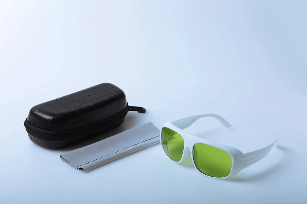 Fonland 1064nm Laser Safety Goggles Protective Glasses Shield Protection Eyewear LPYHP2 800nm-1100nm For YAG DPSS Fiber Laser