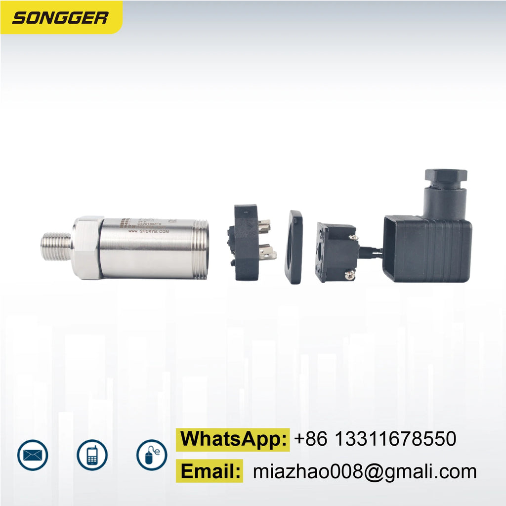 Absolute Pressure Transmitter HTP-300 RS485 4-20mA 0-5V 0-10V Modbus Vacuum Sensor High Accuracy IP65 Barometric Transmitter