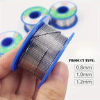 50g/1.76oz, 60/40 High-Quality Solder Wire Containing Rosin Resin, Flux Content 1.5-2.0%, Electronic Repair Soldering