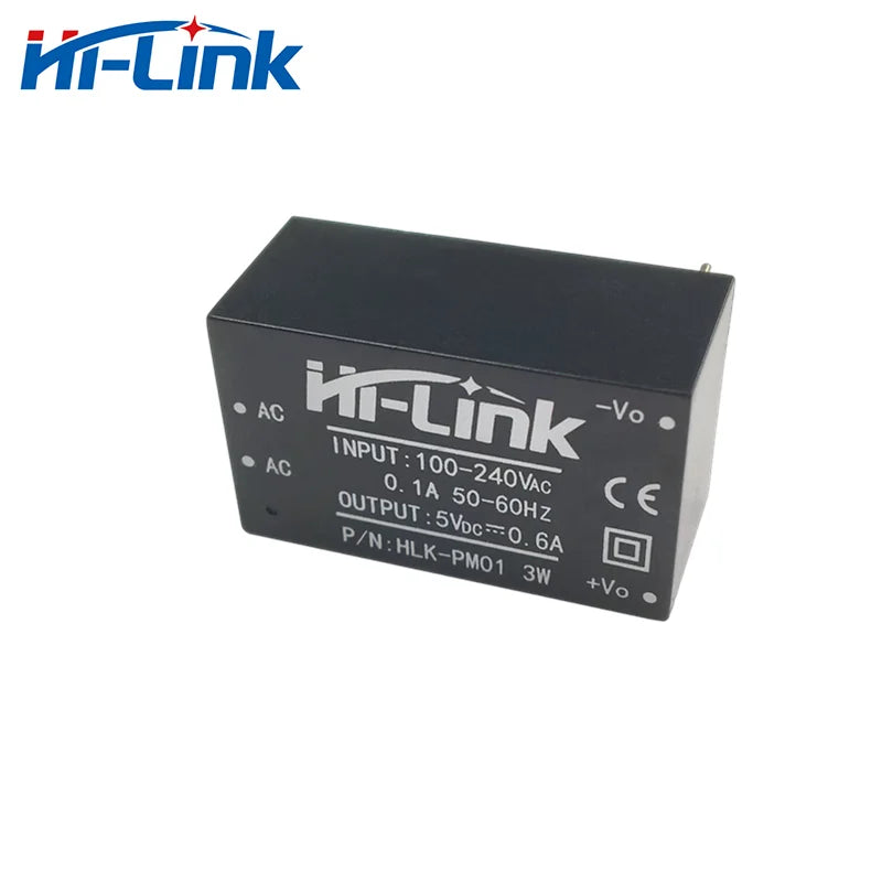 Free Ship Hi-Link PM01 3W Output AC DC Converter 5V/600mA High-efficiency Isolated Switching LED Power Supply Module In Stock