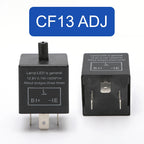 CF13 CF14 JL-02 3-Pin LED Flasher Flash Relay for Turn Signal Light Hyper Flash Fix 12V LED Relay for Car Motorcycle Accessories