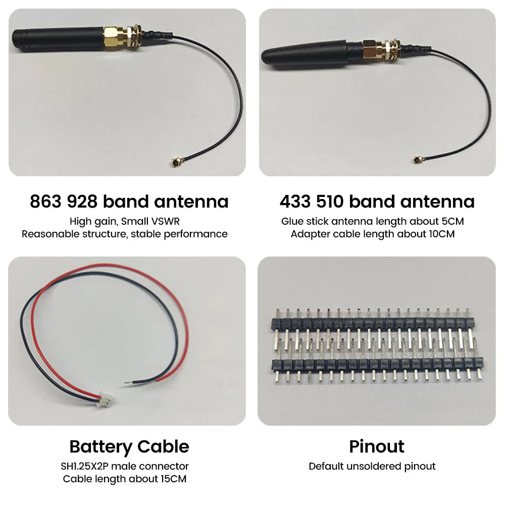 New 433-510MHZ/ 863-928MHZ Wireless stick lite ESP32+LoRa V3 development board compatible with ESP32-S3 node Type - C