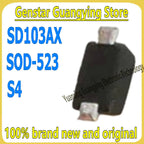 (100 pieces) SD103AX, Part Number: S4 SOD-523, 40V 350mA Schottky Diode, 100% Brand New