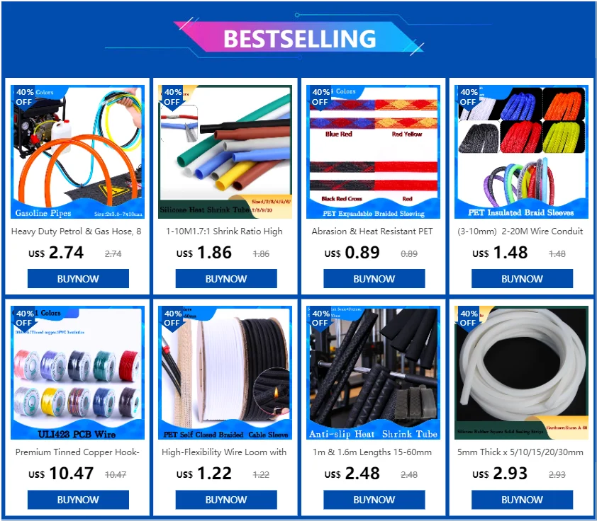 Blue Width 7mm~155mm PVC Heat Shrink Tube 1-20meters 18650 Lipo Battery Pack Insulated Cable Sleeve Protection Battery Film Wrap