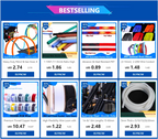 Blue Width 7mm~155mm PVC Heat Shrink Tube 1-20meters 18650 Lipo Battery Pack Insulated Cable Sleeve Protection Battery Film Wrap