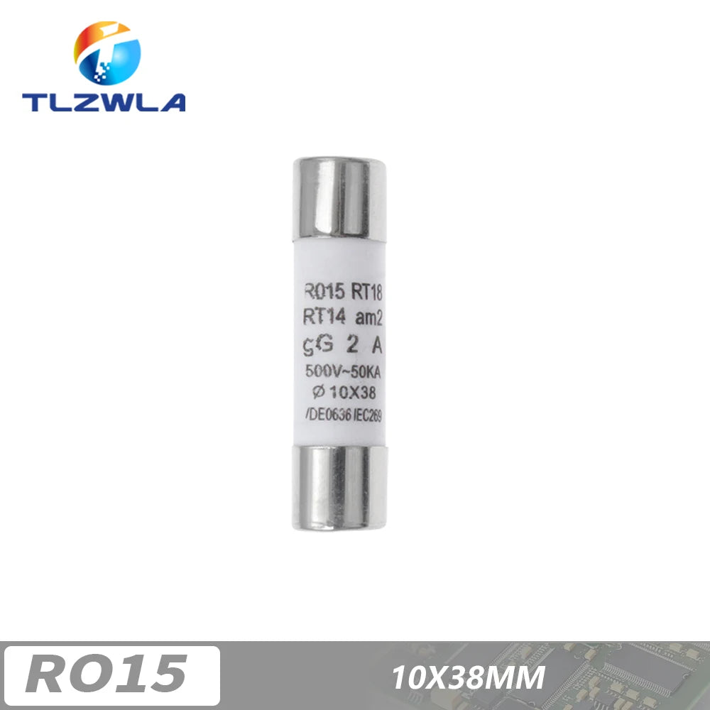 5PCS 8.5*31.5mm 14*51mm 22*58mm Fast low Ceramic Fuse 10x38mm Fuse 380V 500V 0.5A 1A 2A 4A 10A 16A 20A 32A RO14 RO15 RO16 RO17