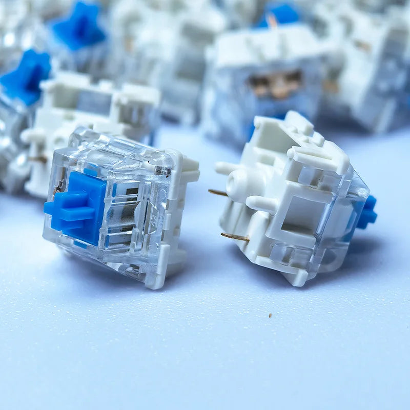 100pcs Keyboard Switch Keyboard Clicker Key Replacement Hot-swapping Switch 3Pin Tactile Switches for Mechanical Keyboards