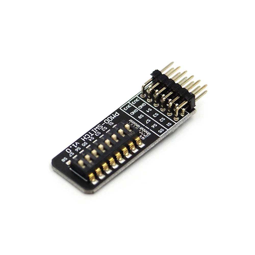 FireChip PMOD-SWITCH Expansion Board ICESugar FPGA Expansion Module Standard PMOD Interface 8 Bit DIP Switch