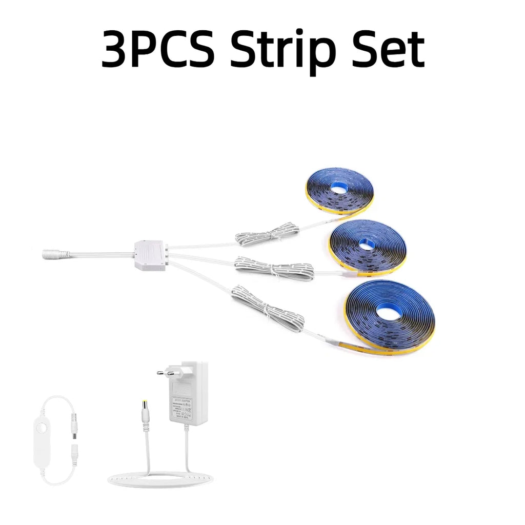 TUYA Smart COB LED Group Lighting Set 1-6PCS Work With Alexa Echo Plus Google Assistant APP Voice Control For Cabinet Showcase