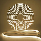 12V 24V COB LED Neon Strip Light IP68 Waterproof 320LEDs/m 2PIN Wire DC Plug 3000K 4000K 6000K Flexible Tape Rome Lighting 0.5m