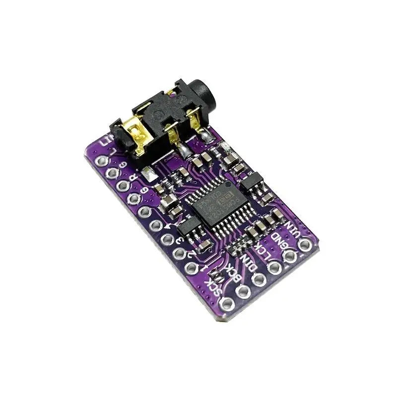 `PCM5102A Interface I2S DAC Decoder GY-PCM5102 I2S Player Module For Raspberry Pi PHAT Format Board Digital PCM5102 Audio Board