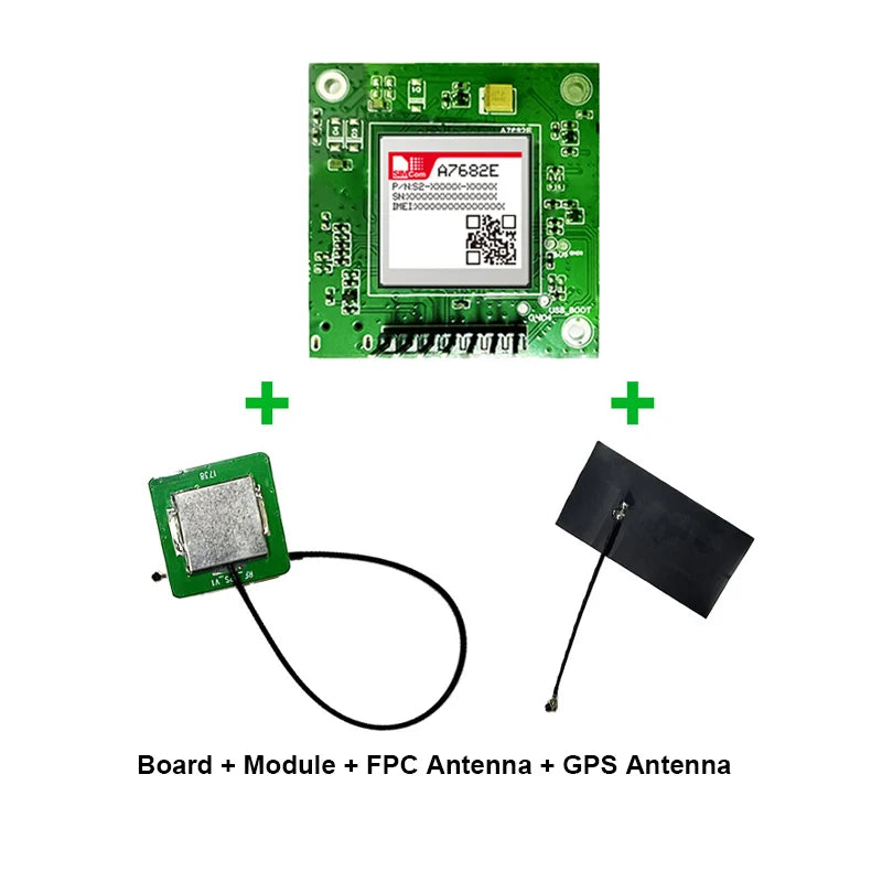 SIMCOM A7682E Core Board Development Kit LTE CAT1 Module 4G 2G Voice GSM/GPRS Without GNSS for Europe/Middle East/Africa