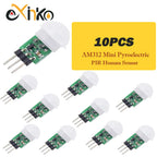 1-10pcs AM312 Mini Pyroelectric PIR Human Sensor Module PIR Infrared IR Sensor Body Manual Motion Infrared IR Detector