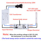 DC 12V 24V Ceiling PIR Motion Sensor Switch Module 3A IR Infrared Induction Body Sensor Detector Controller Switch