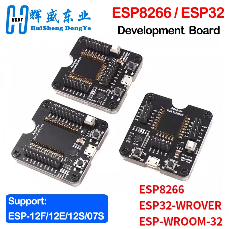 ESP8266 ESP-WROOM-32 ESP32-WROVER Esp32 Development Board Esp32 Test Board Burning Fixture Tool Downloader for ESP-12F/07S/12S