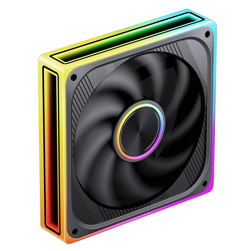 Jonsbo ZE-120/240/360 PC Case Fan ARGB 12V 4PIN PWM 5V 3PIN ARGB 120mm Integrated Desktop Computer Chassis Fan  AIR Cooling Fans