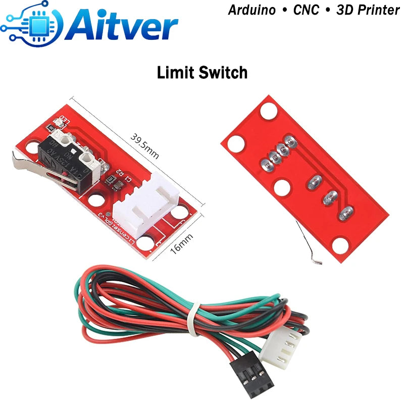 CNC Shield V3 GRBL Controller Kit for Arduino UNO with A4988 DRV8825 TMC2209 V2.0 Stepper Drivers and Limit Switches