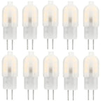 10 Pack G4 12V Led Light Bulb LED Lamp 12LED Replace 30W T3 JC Halogen Bulbs Warm White 3000K Natural White 4000K 6000K