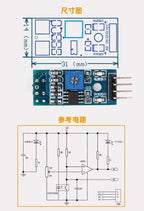 TCRT5000 infrared reflectance sensor Obstacle avoidance module tracing sensor tracing module
