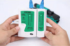 ZoeRax Pass Through RJ45 Crimp Tool Cat5e Cat6 Cat6a Cat7 Crimping Tool for RJ11/RJ12 Standard, RJ45 Pass Through Connectors