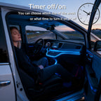 Symphony Car Ambient Lights Kit 18 in 1 LED Interior RGB APP Control Acrylic Guide Strip Light Auto Atmosphere Lamp