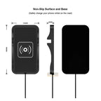 15W Fast Car Wireless Charger Anti-skid Silicone Charging Pad For Samsung HUAWEI iPhone Charging Mat for Smartphone Car Styling