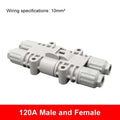 120A 1200V Male Female Connector Waterproof Big Current Parking Air Conditioner Plug Electric Forklift Generator Connectors